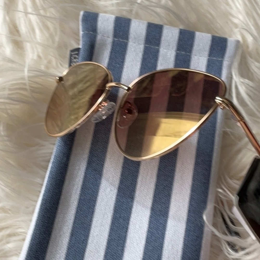 JCREW METAL CAT-EYE SUNGLASSES NWT - Picture 11 of 11